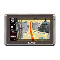 4.3 inch Flat touch screen GPS