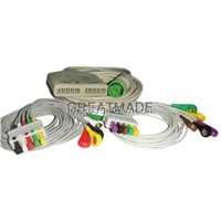 Fukuda Multi-link ECG trunk cable with its leadwires