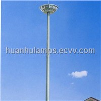 High mast light pole