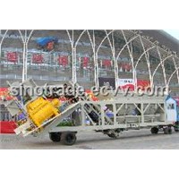 Mobile Concrete Batching Plant HZSY50