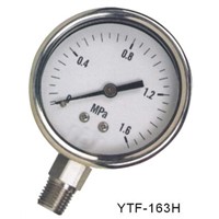 Severe service gauge with screwed ring and sealed case