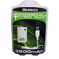 XBOX 360 3600 Rechargeable Battery Pack
