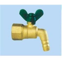 brass male ball valve with bending mouth