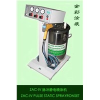 ZAC-IV Pulse Static Powder Coating Spray Gun Machine