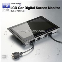 10 Inch Touch Button LCD Monitor Built-In VGA  CY50101