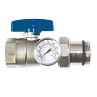 Ball Valve with the Thermometer