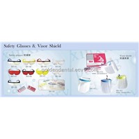 Dental Safety Glasses, Visor Shield