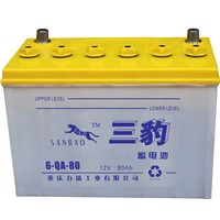 Dry Charged Car Battery (6-QA-80)