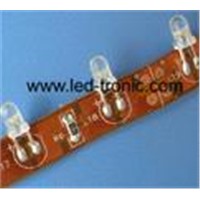 Flexible strip with Through-hole LED