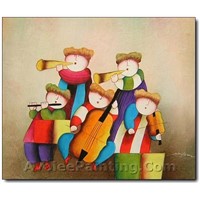 Handmade Oil Painting on Canvas