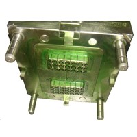 Injection mold for hetical gear