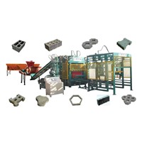Full Automatic Wall &amp;amp; Floorbrick Forming Machine (JF-ZY10-15B)