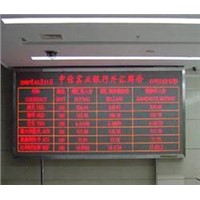 LED outdoor single-red display sceen