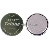 LIR2477 Li-Ion Rechargeable Button Cell