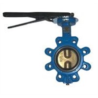 Two-PC Stem Butterfly Valve without Pin