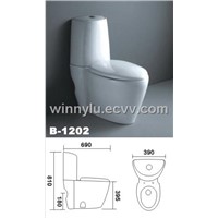 Wash-down two-piece Toilet ("Blanchill")