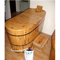 Wooden Massage Bathtub