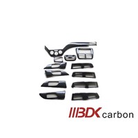 carbon fiber interior decorations for 2008-2009 Subaru  ImperaWRXSti 10 (12 piece)