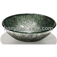 handwork glass basin