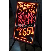 Fluorescent LED Writing Board