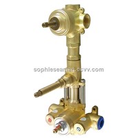 Wall-Mounted Thermostatic Mixing Valve TV-6787(3/4")  D Series