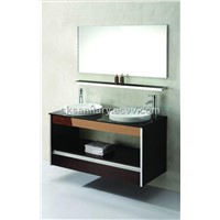 Bathroom Cabinet with Two Basins