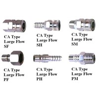 CA Type Large Flow Quick Coupler