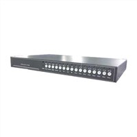 CCTV 16 CH Video Multiplexer Real Time with Audio