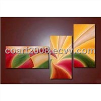 Group Abstract Oil Painting