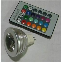 LED lights RGB MR16 lamp  3W