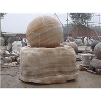 Marble Sphere Ball Fountain