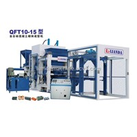 QFT10-15 Fully Automatic Concrete Brick Forming Machine