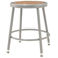 18-27&amp;quot; Steel Shop Stool with Round Seat
