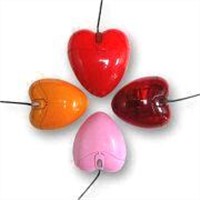 Heart Shaped USB  Optical Mice