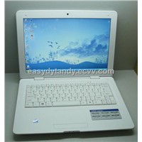 Super Slim 12 Inch Laptop Notebook Macbook Laptop Computer with Intel N270)