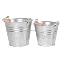 galvanized bucket tin pail
