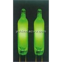 neon lamp/light/bulb NE-2G green