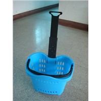 Shopping Trolley / Shopping Basket with Wheel (YF-TL-5)
