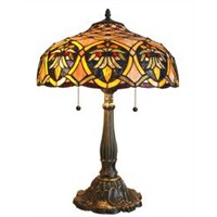 Tiffany Stained Glasses Table Light