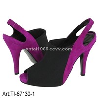 Women Shoe #TI-67130-1 (Women Fashion Shoes, Pump Shoe)