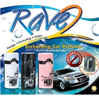 Rave 2 Air Freshener - Car Perfume with Anti-Leak Design