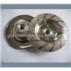 Vacuum Brazed Diamond Grinding Cup Wheel for Granite And Marble