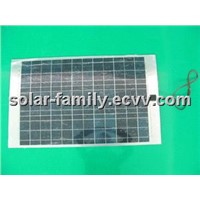 50W/18V Multi-Crystalline Flexible Solar Panel