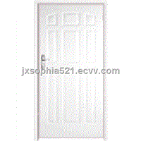 powder coating 9 panel steel door