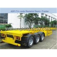 Semi Trailer-Tri-Axle Skeletal