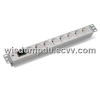 PDU socket and plug with master switch bais PDU