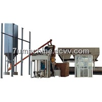 Semi-Automatic Concrete Block Production Line