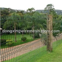 PVC-Coated Wire Mesh Fence