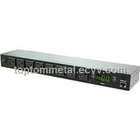 8 ports 115V 20 AMP monitored PDU, cabinet PDU, rack mount PDU, Rack PDU, power strip