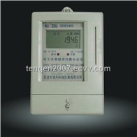DDSY1666-3 single-phase electronic prepaid watt-hour meter